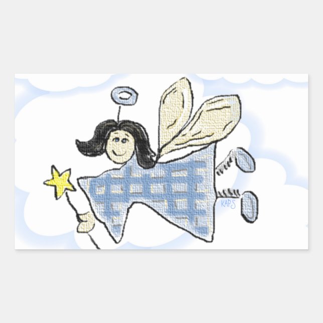 Whimsical Fairy Sticker (Front)
