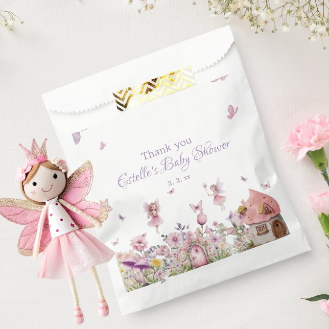 Whimsical Fairytale Baby shower Favoriser les sacs (Créateur téléchargé)
