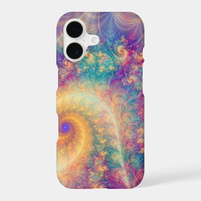 Whimsical Fantasy Abstract Fractal Vortex Art (Verso)