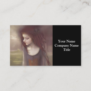 Whimsical Fantasy Little Fairy Business Card