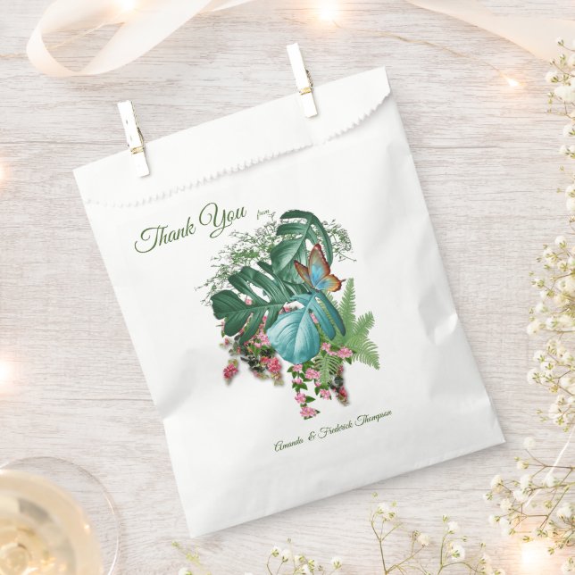 Whimsical Fantasy World with a Tropical Flavour Favour Bag (Clipped)