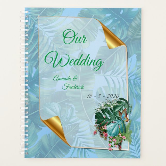 Whimsical Fantasy World with a Tropical Flavour Planner (Front)