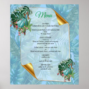 Whimsical Fantasy World with a Tropical Flavour Poster