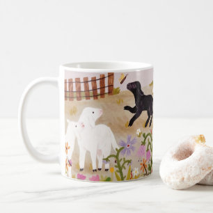 Whimsical Farm Friends – Playful Animal Coffee Mug