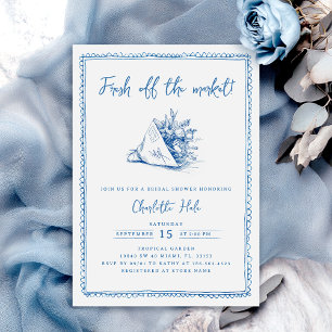 Whimsical Farmers Invitation à la douche nuptiale