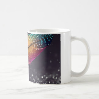 Whimsical Feather Coffee Mug