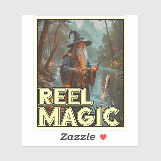 Whimsical Fishing Wizard (Sheet)