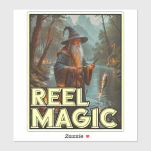 Whimsical Fishing Wizard