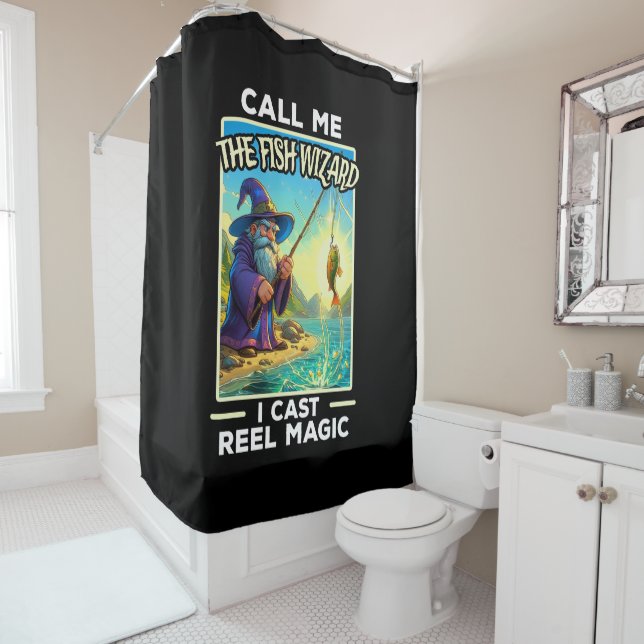Whimsical Fishing Wizard (In Situ)