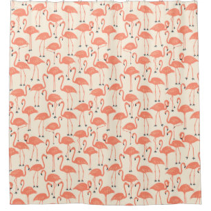 Whimsical Flamingo   Tropical Bathroom Sunset