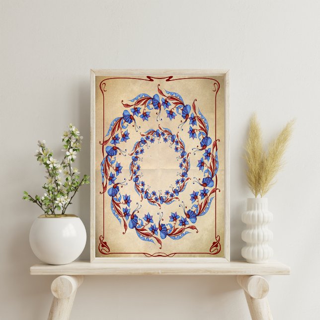 Whimsical Floral Decoupage Tissue Paper (Creator Uploaded)