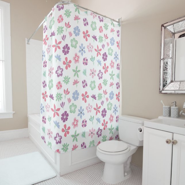 Whimsical Floral Spring Pattern (In Situ)