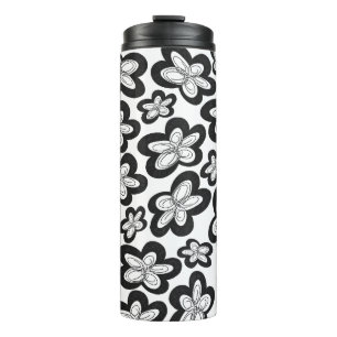 Whimsical Floral Thermal Mug