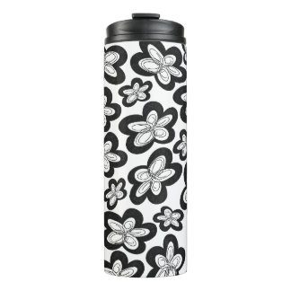 Whimsical Floral Thermal Mug