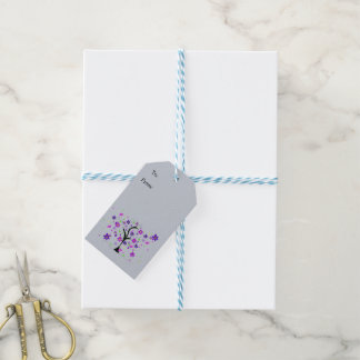 Whimsical Floral Tree Gift Tags