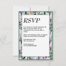 Whimsical Floral Watercolor Wedding