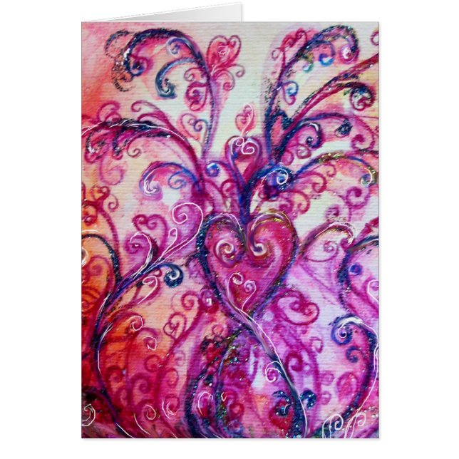 WHIMSICAL FLOURISHES HEART  / Mother's Day (Front)
