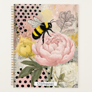 Whimsical Flower and Bee – Cozy Floral (2) Planner
