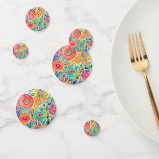 Whimsical Flower Confetti
