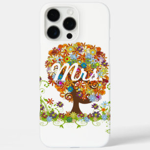 Whimsical Flower Tree Wedding iPhone 16 Pro Max Case