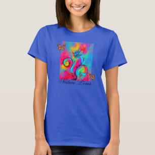 WHIMSICAL FLOWERS AND BUTTERFLIES NATURE LOVER T-Shirt