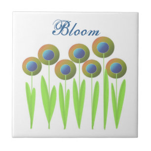 Whimsical Flowers - Bloom Tile