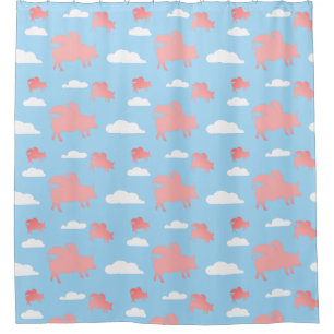 Whimsical Flying Pigs