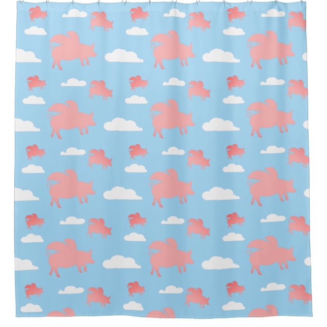 Whimsical Flying Pigs (Front)