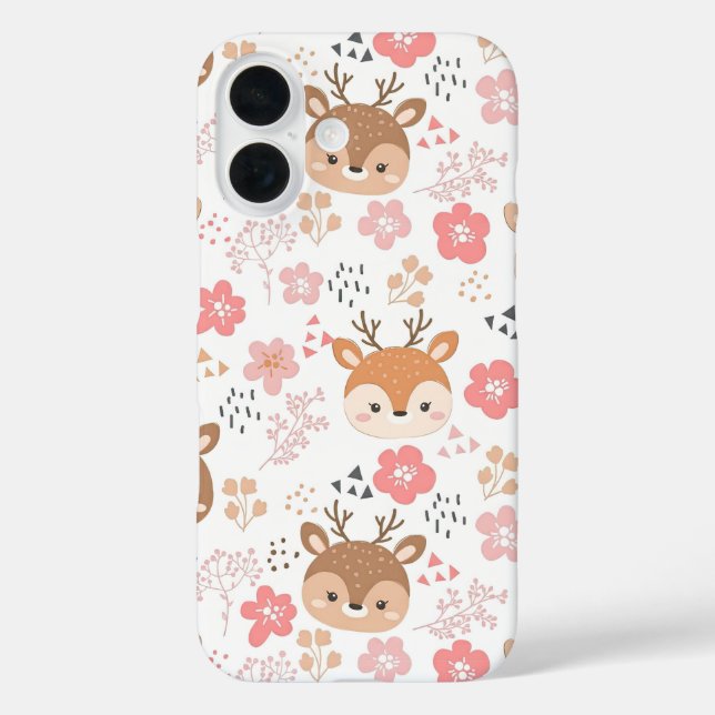 Whimsical Folk Art Hedgehog for Nursery Case-Mate iPhone Case (Back)