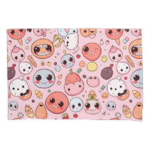 Whimsical Foodie monsters Faces