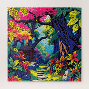 Whimsical Forest Adventure Jigsaw Puzzle