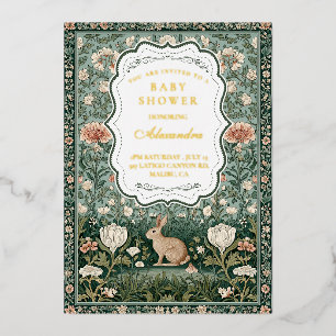Whimsical Forest Bunny Baby Shower