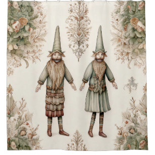 Whimsical Forest Gnomes & Botanical