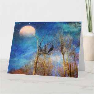 Whimsical Forest Scene Card