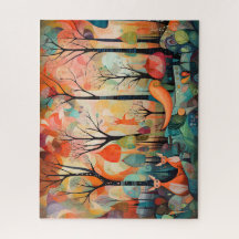 Whimsical Forestscape