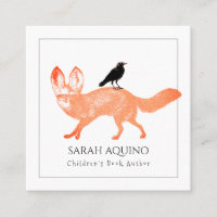 Whimsical Fox & Crow Children's Book Author