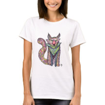 Whimsical Fox Custom Tee