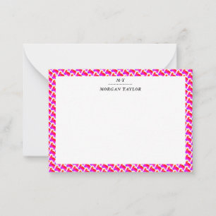 Whimsical Frame Personalized Note Cards