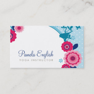 WHIMSICAL FRESH BUSINESS CARD :: enlightened 3