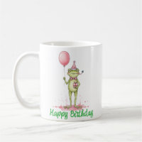 Whimsical Frog with Balloon Birthday Party