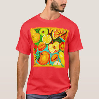 Whimsical Fruit Pattern. Buy Now T-Shirt