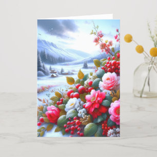 Whimsical Garden: Beautiful Floral Greeting Cards