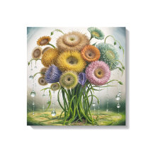 Whimsical Garden Blooms