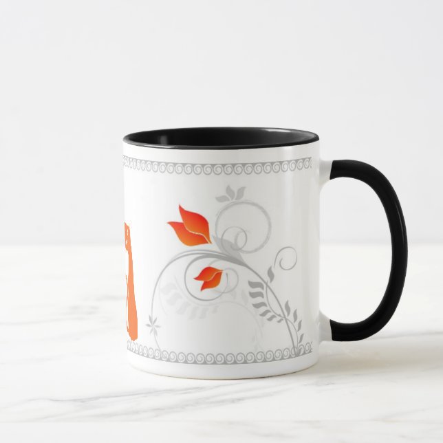 Whimsical Garden Mug Design (Right)