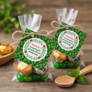 Whimsical Garden Party Thank You Tag