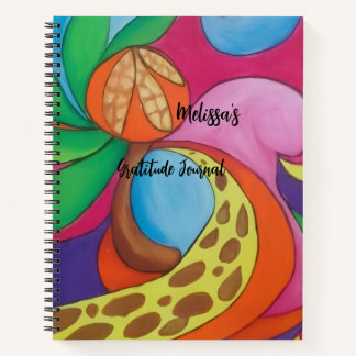 Whimsical Garden Personalized Gratitude Notebook