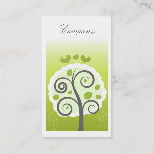 Whimsical Garden Profile Card (Front)