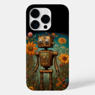 Whimsical Garden Robot   Digital Art  Case-Mate iPhone 14 Pro Case