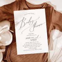Whimsical Gender Neutral Couples Baby Shower