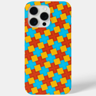 Whimsical Geometric Pattern iPhone 15 Pro Max Case
